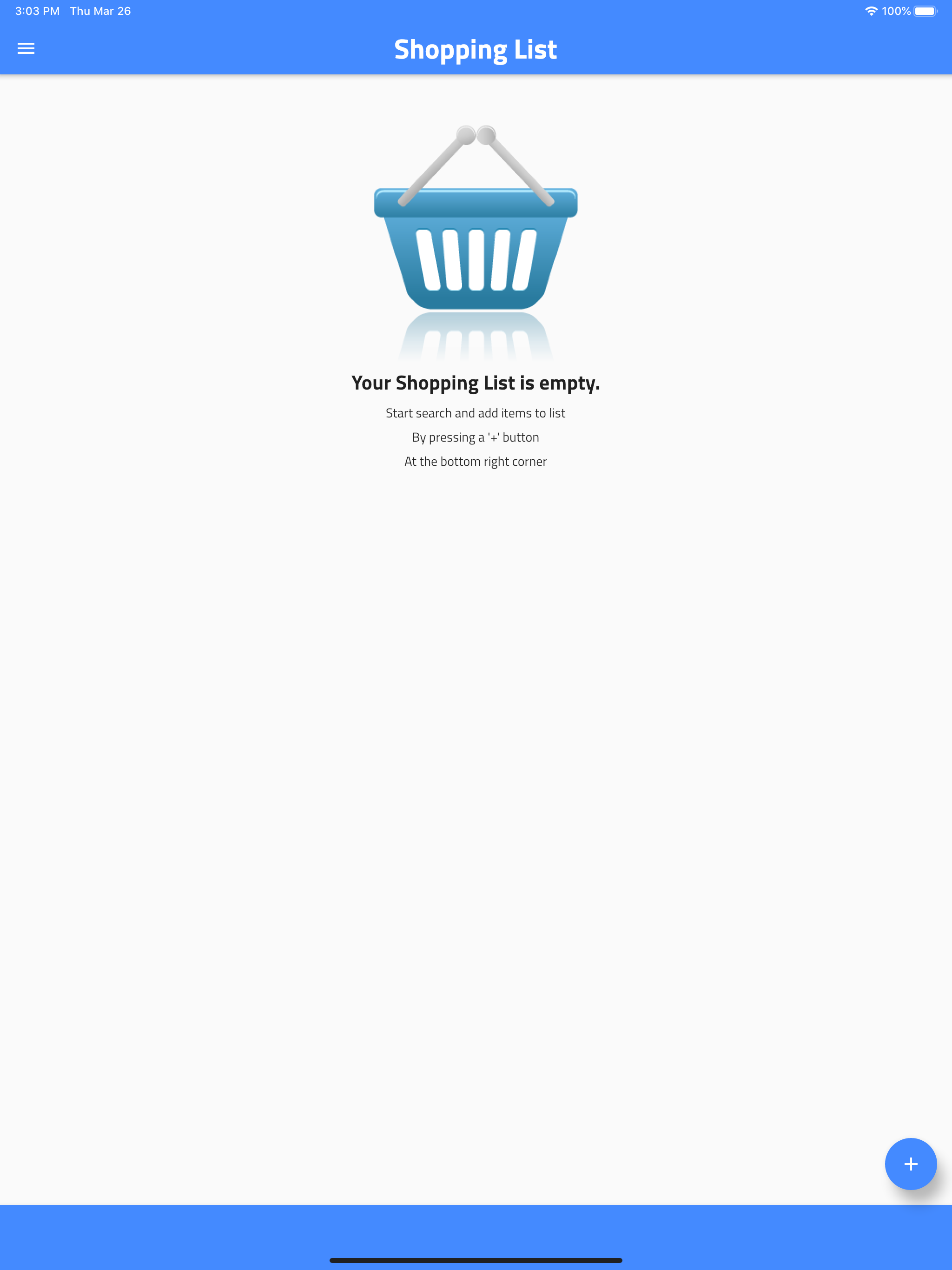Shopping Buddy - Shopping List
