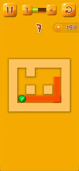 Game screenshot Шарик красит лабиринт - игра apk