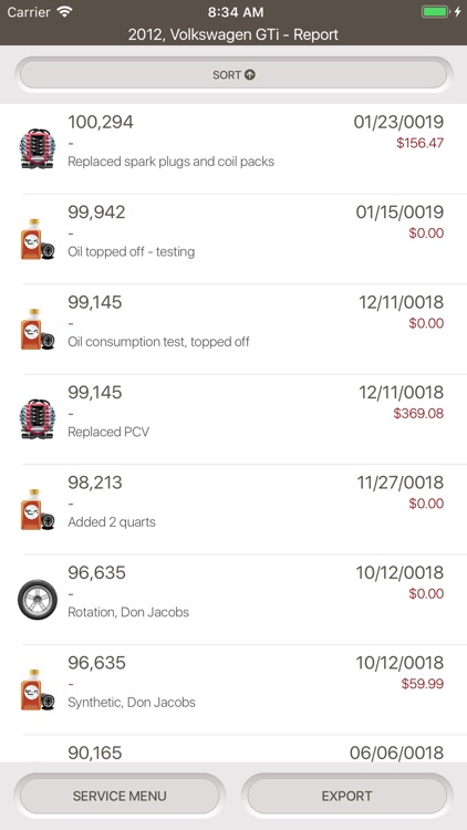 Vehicle Maintenance Log screenshot-6