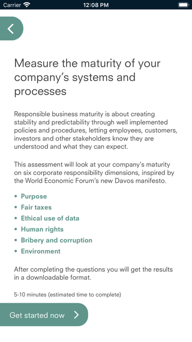Global Goals BusinessNavigator Screenshot