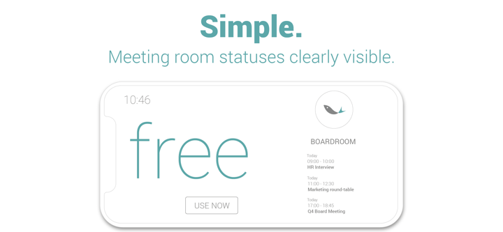 Fishbowl Meeting Room Display screenshot 1