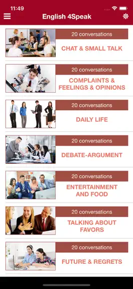 Game screenshot English Conversation 4Speak hack