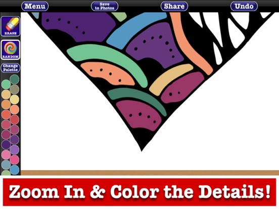 Screenshot #5 pour Totally Relaxing Coloring Book