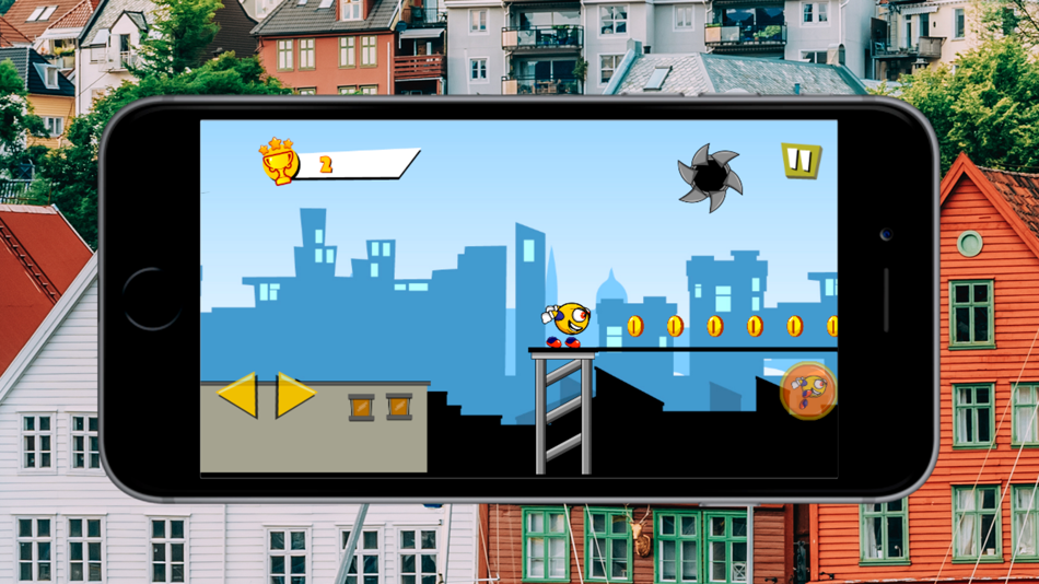 #4. Roof Jumpers (iOS) 来自: Keneth Walters