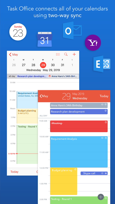 Screenshot 1 of Task Office: to-do, calendar App