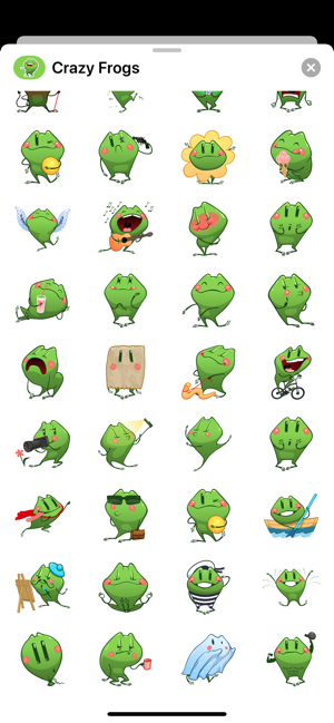 Crazy Frog Sticker Emoticons(圖2)-速報App