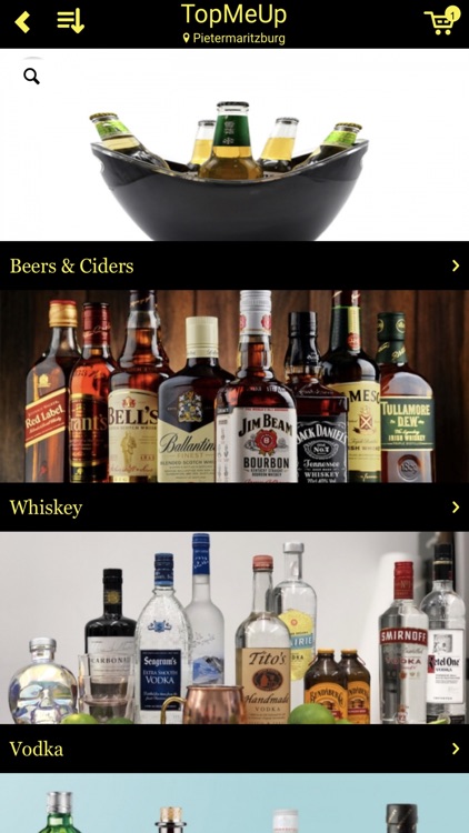 TopMeUp - Alcohol Delivery