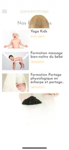 Graine de Massage screenshot #1 for iPhone