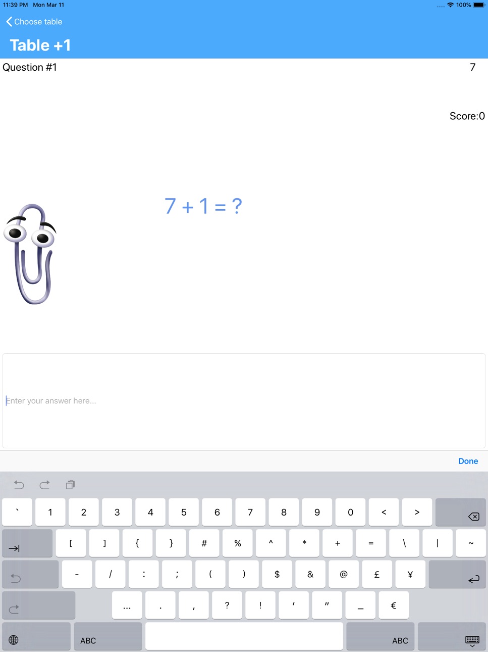 iPad screenshot