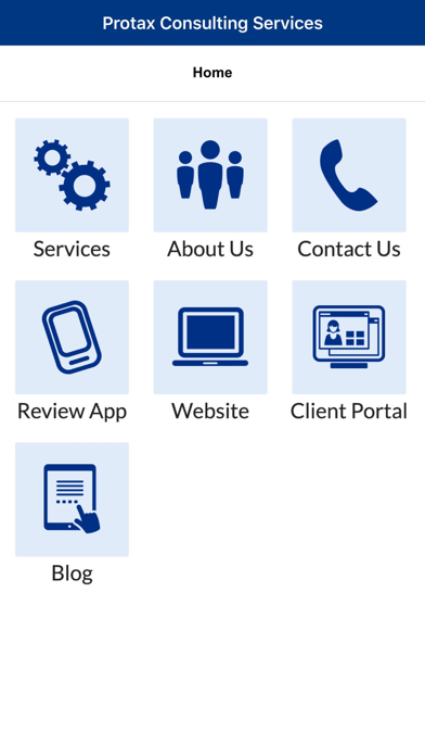 Protax Consulting Services Screenshot