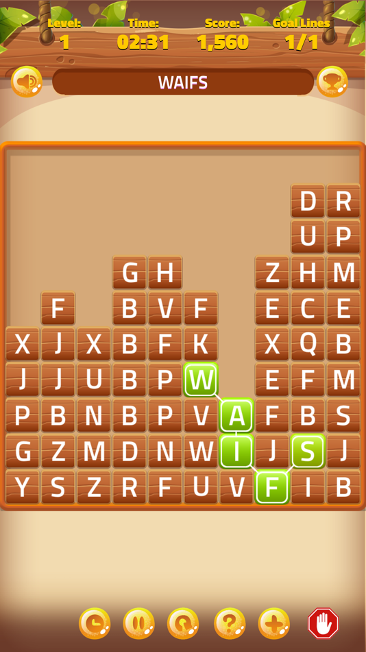 #7. WordWipe: word link game (iOS) 由: MOBILE ALCHEMY LTD