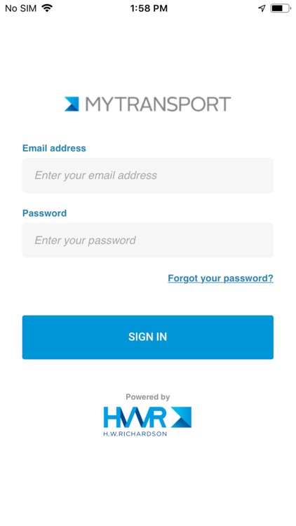 MyTransport - Client App