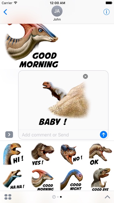 Dinosaurs Sticker Pack screenshot 4