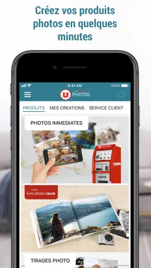 Capture d'écran de Uphotos sur iPhone 1