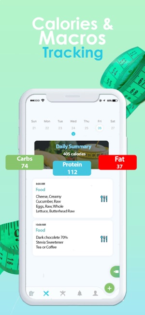 Lowcal: Diet & Workout Planner(圖5)-速報App