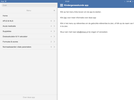 Kindergeneeskunde bundel iPad app afbeelding 1