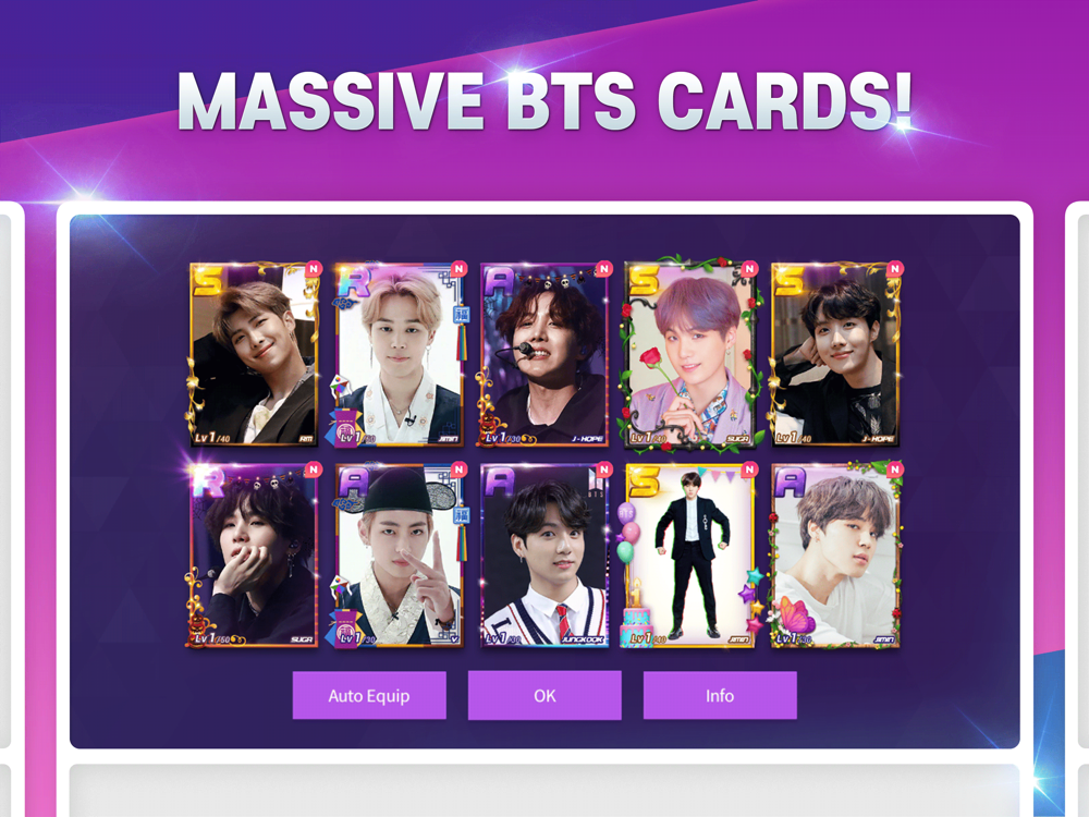 superstar bts on iphone