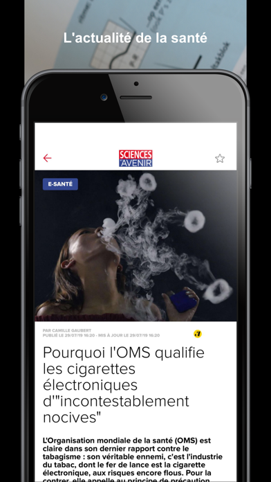 How to cancel & delete Sciences et Avenir from iphone & ipad 3