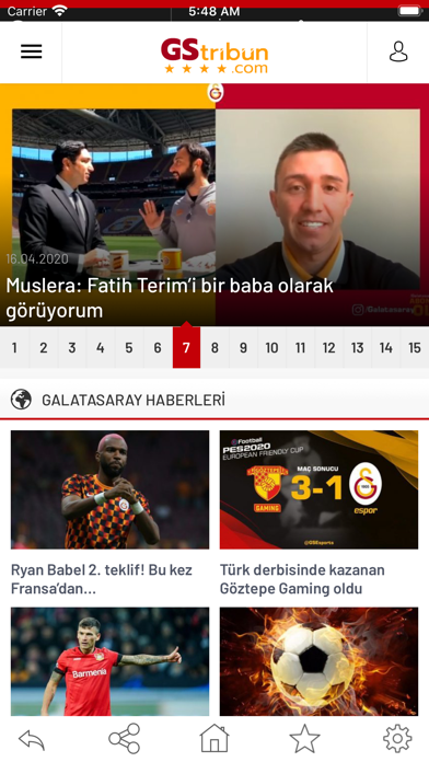 Galatasaray Haberleri Screenshot