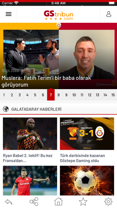 Screenshot #3 pour Galatasaray Haberleri