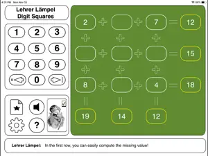 Lehrer Lämpel: Digit Squares screenshot 1