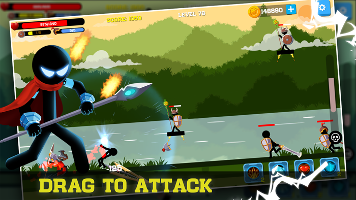 Stickman Archer - Spear War