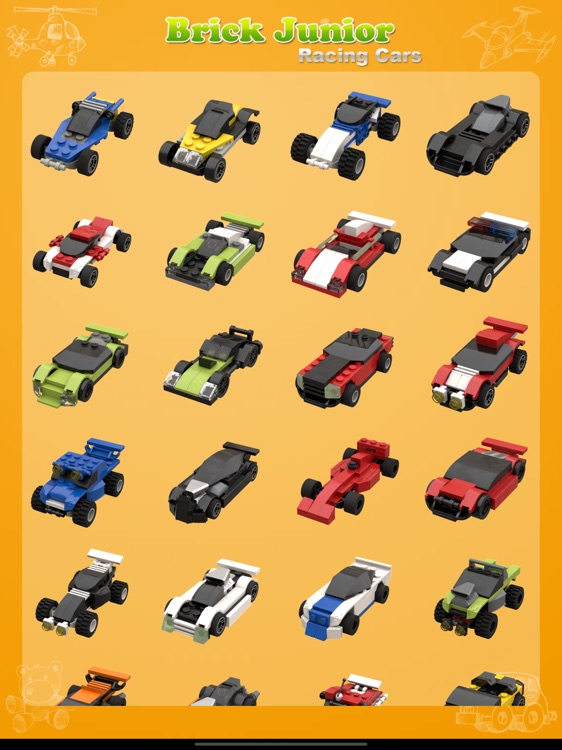 Brick Junior: Racing Cars