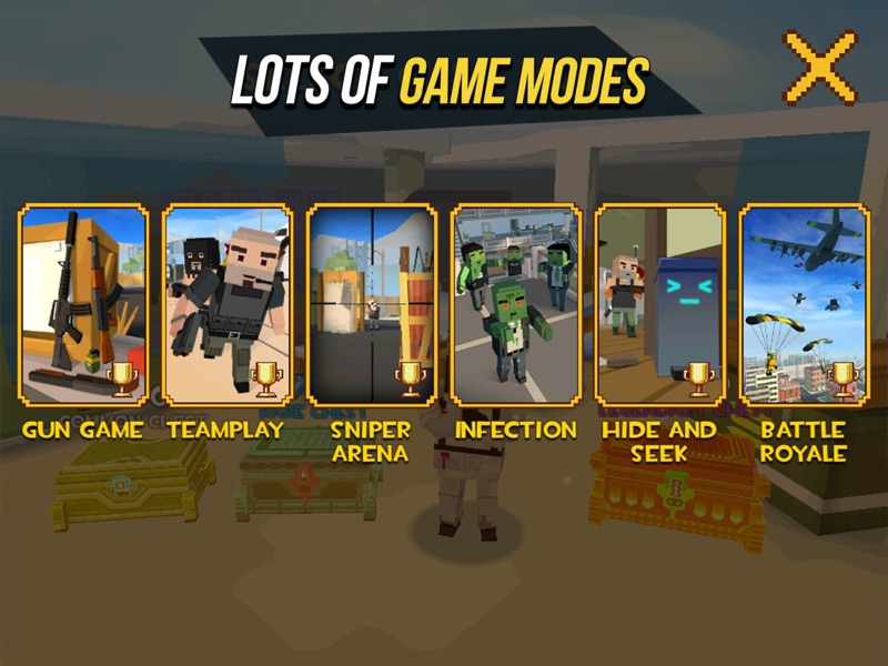 Grand Battle Royale: Pixel FPS screenshot 12