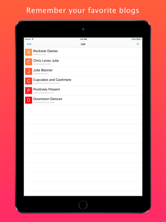 Screenshot #6 pour List: Links and Bookmarks