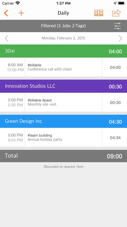 Easy Hours Lite screenshot-5