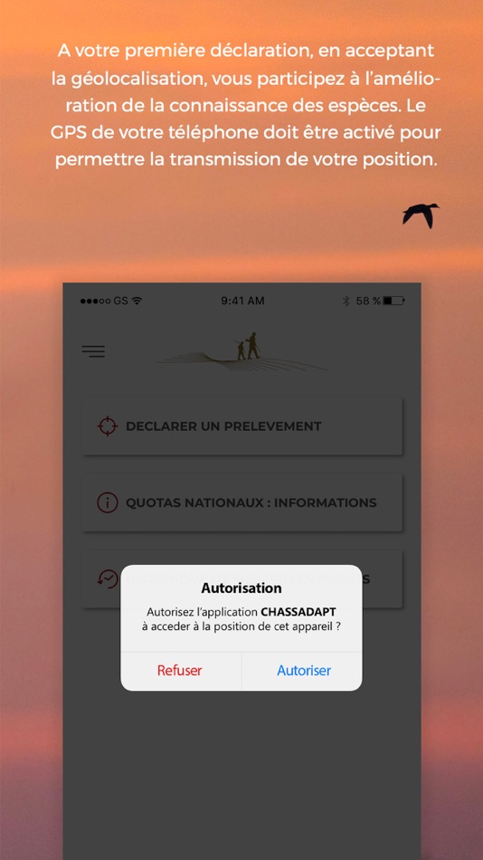 #3. ChassAdapt (iOS) 由: Fédération Nationale des Chasseurs