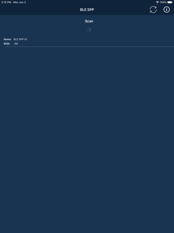 BLE SPP app screenshot 3