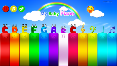 My baby piano Screenshot