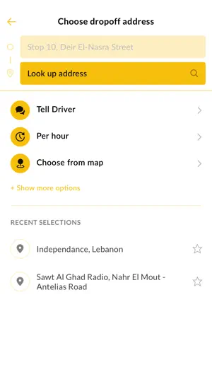Allo Taxi Lebanon screenshot 4