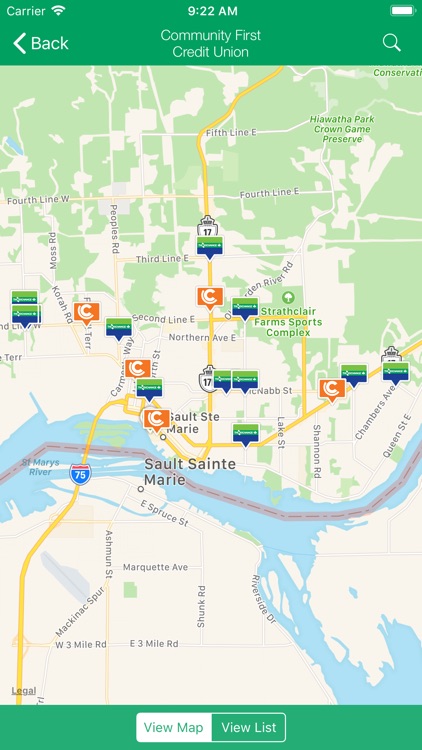 Community First CU ATM Finder