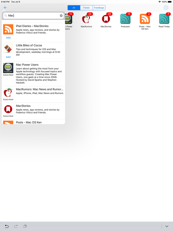 Screenshot #4 pour Feedbag