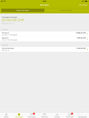 Bank Gantrisch screenshot 2