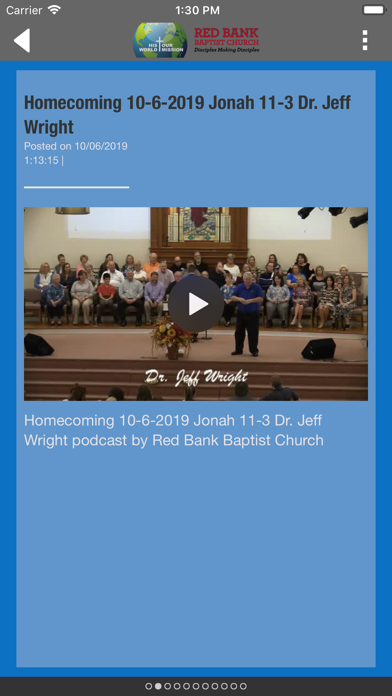 How to cancel & delete Red Bank Baptist Church | SC from iphone & ipad 3