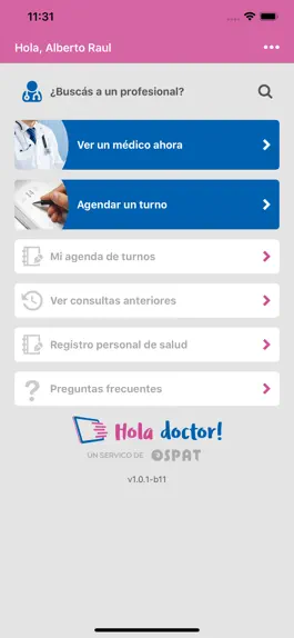 Game screenshot OSPAT Hola Doctor apk