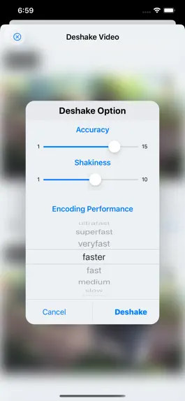 Game screenshot Video Deshake - Stabilizer apk