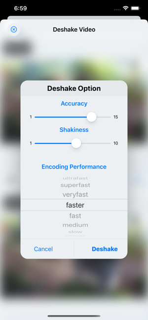 ‎Video Deshake - Stabilizer Screenshot