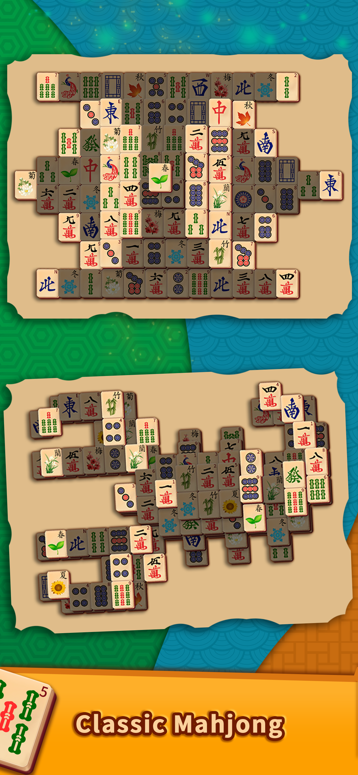 Mahjong Solitaire Puzzles