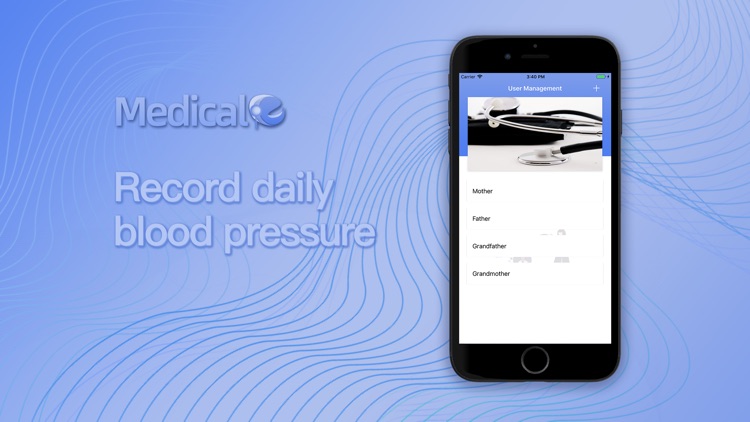 Blood pressure record-Medical