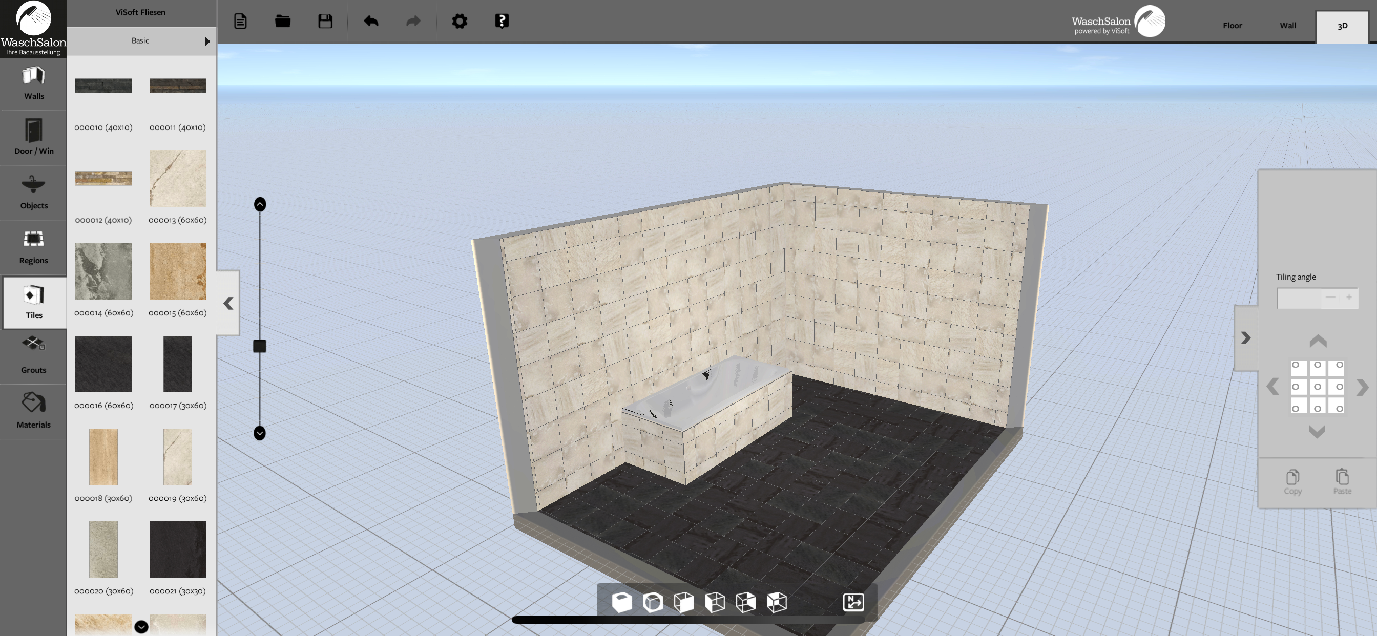 Waschsalon Aufmaß-App screenshot 3