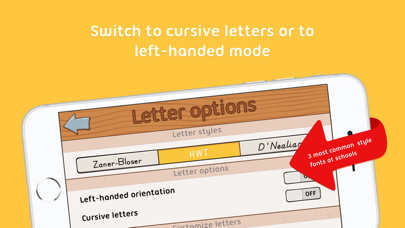 iTrace — handwriting for kids Screenshot