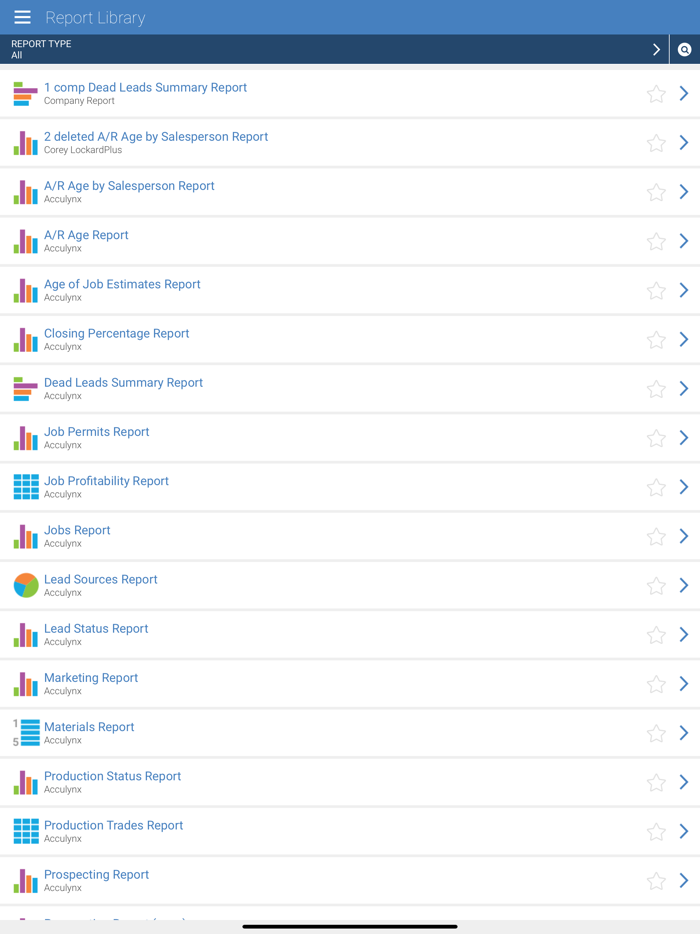 Acculynx Reports Plus