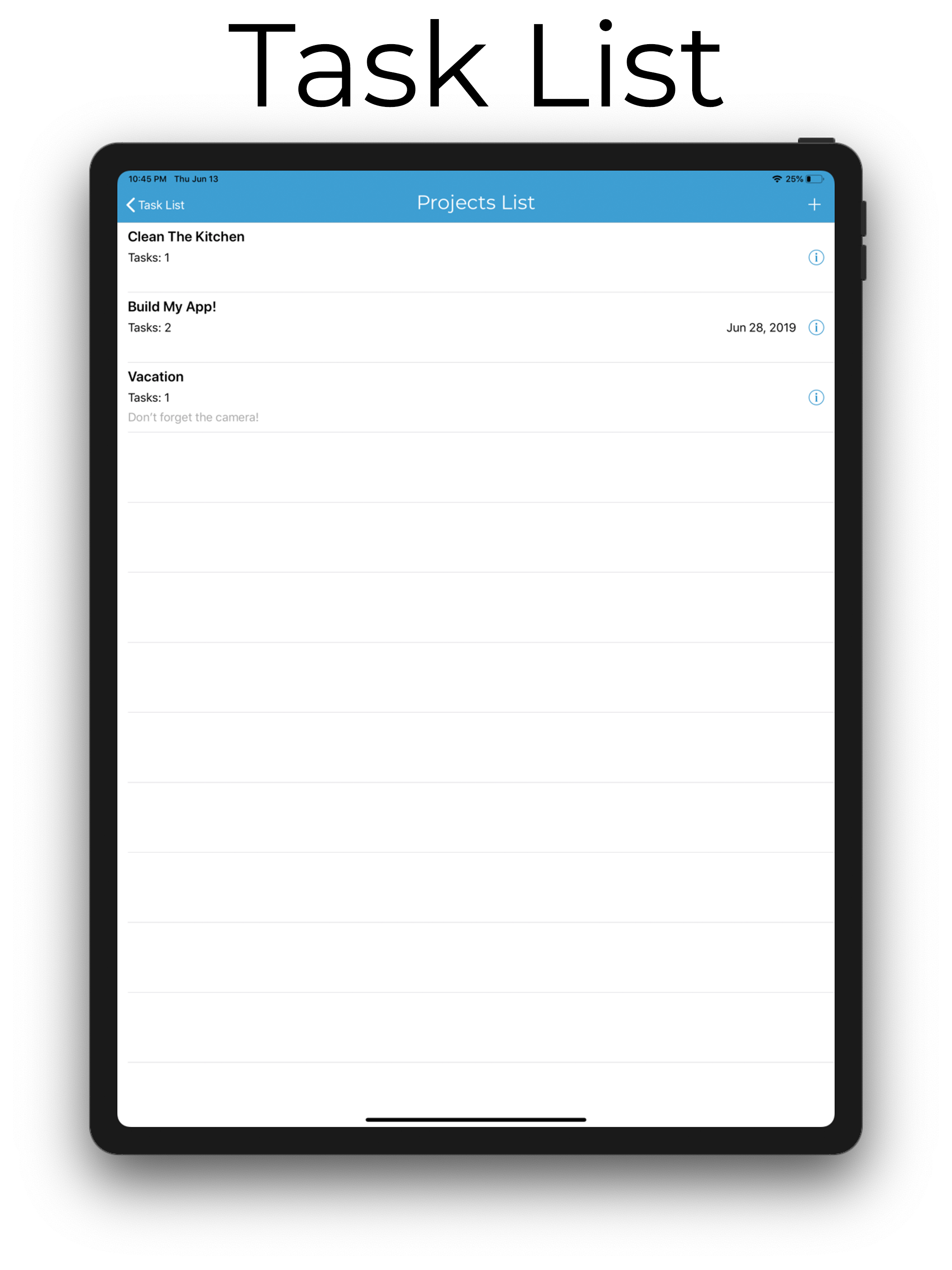 Task List - Project Planner screenshot 6