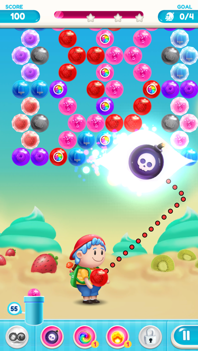 Screenshot #3 pour Gummy Pop Bubble Shooter Drop