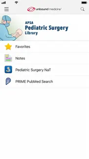 apsa pediatric surgery library iphone screenshot 1