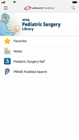 Game screenshot APSA Pediatric Surgery Library mod apk